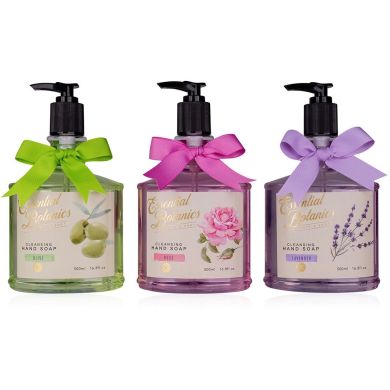 Мило для рук ESSENTIAL BOTANICS CLASSICS дозатор. 500 мл, 3 аромати: Лаванда/Олива/Троянда ACCENTRA 8155932 4015953676000