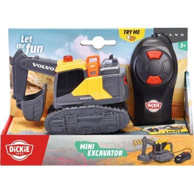 Мини-экскаватор, дистанционное управление 3+ DICKIE TOYS 3722013