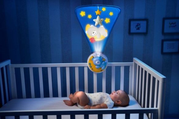 Мобіль 3 в 1 Chicco Next2Moon блакитний 09828.20, Блакитний