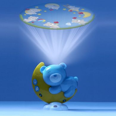 Мобіль 3 в 1 Chicco Next2Moon блакитний 09828.20, Блакитний