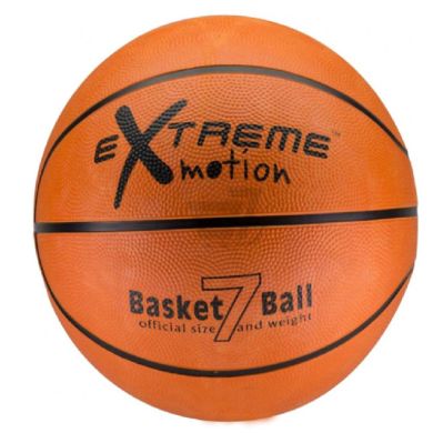 Мяч Extreme Motion Баскетбольный резиновый №7 550 грамм BB0104