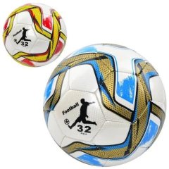 Мяч футбольный MS 3708 размер 5, ПУ, 400-420 г, 2 цвета, кул.