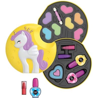 Набір дитячої косметики для макіяжу Clementoni Lovely Make Up. Unicorn, серія Crazy Chic 18643