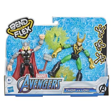 Набор фигурок героев фильма &laquo;Мстители&raquo; серии &laquo;Бенди&raquo; Тор и Локи Marvel F0245
