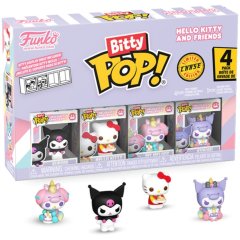 Набор игровых фигурок BITTY POP! серии Sanrio КУРОМИ (4 фигурки в асс.) 85715
