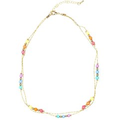 Ожерелье Golden Rainbow Great Pretenders 90416
