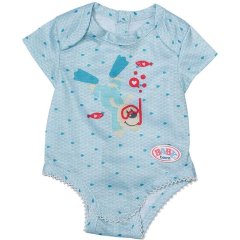 Одежда для куклы Baby Born Боди S2 (голубой) Zapf 830130-2