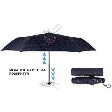 Зонтик Kite детский 2999-2 Hearts 4063276063977