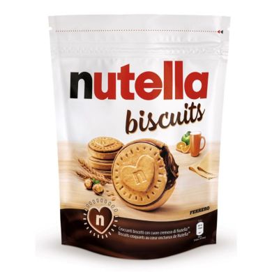 Печиво Nutella Buscuits з начинкою із горіхової пасти та какао 193 г 8000500390306
