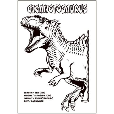 Розмальовка А4 Yes Jurassic park 2, 12 стор. 743275