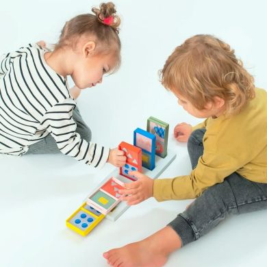 Розвиваюча гра колекції Савана МОЄ ПЕРШЕ ДОМІНО Taf Toys 12865