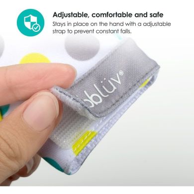 Рукавичка для прорізування зубів bbluv Gl&uuml;v зелена B0150-L, Салатовий