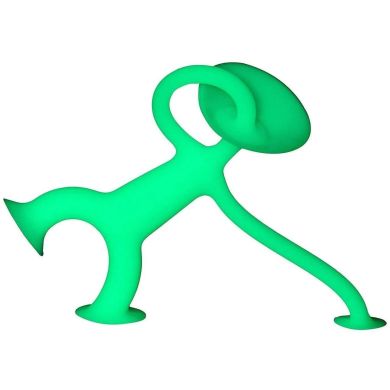 Силиконовый человечек Moluk Уги GLOW 8 см 43210, Зелёный