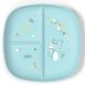 Тарелка секционная от 12 месяцев, цв.25 ​​Chicco 16003.25, Голубой