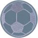 Термонашивка світловідбиваюча, м'яч Kite K23-115-4