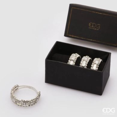 Тримач серветок jewel, срібло, h1,3 d4 EDG 715407,020