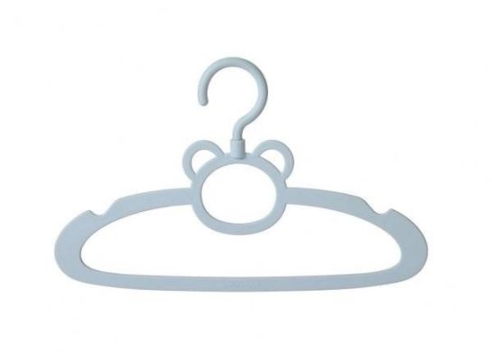 Вешалка детская Babyhood Мишка голубая 5 шт BH-724B