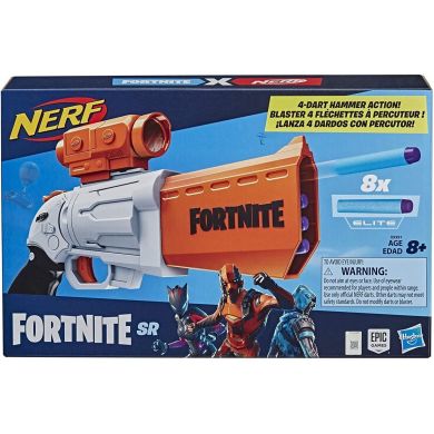 Бластер Nerf Fortnite Sr c 8 патронами E9391