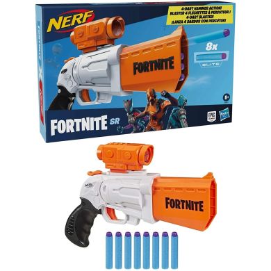 Бластер Nerf Fortnite Sr c 8 патронами E9391