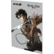 Блокнот-планшет, A5, 50 аркушів, клітинка Attack on Titan Kite AT25-194