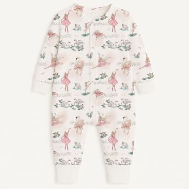 Детский комбинезон с длинными рукавами и воротником My Little Pie 1/3 месяцев (56-62) Melody K060