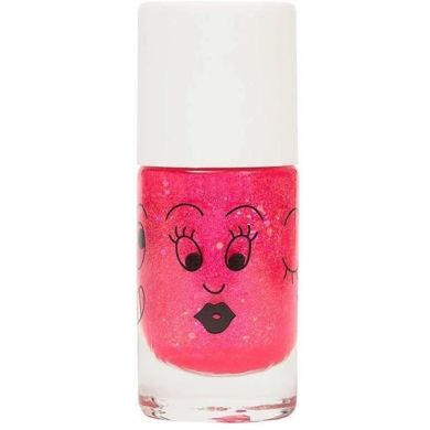 Дитячий лак для нігтів Glitter pink/Яскраво-рожевий з блискітками Nailmatic 102SISSIF