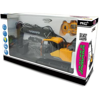 Екскаватор на радіокеруванні Volvo EC160E 1:16 2,4GHz, жовтий Jamara 405055