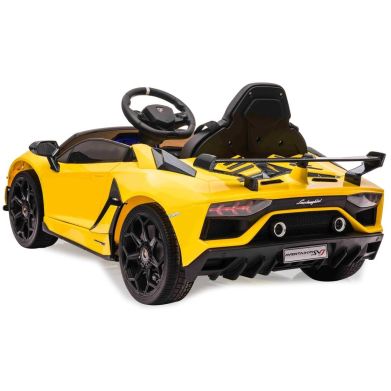 Електромобіль Lamborghini Aventador SVJ, жовтий, 12В, 2.4МГц Jamara 46689 4042774465001