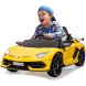 Електромобіль Lamborghini Aventador SVJ, жовтий, 12В, 2.4МГц Jamara 46689 4042774465001