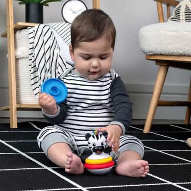 Іграшка-пірамідка Stack & Wobble Zen Baby Einstein 16709