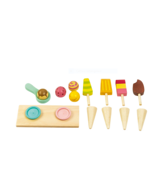 Іграшка з дерева Корзина з мороженим Tender Leaf Toys TL8236