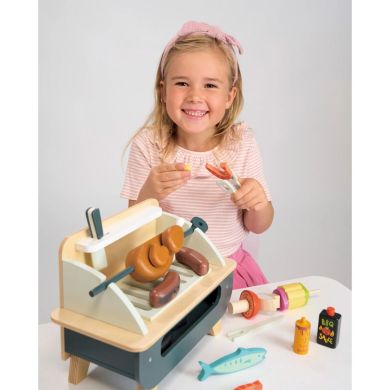 Іграшка з дерева Набір для барбекю з овочами Tender Leaf Toys TL8245