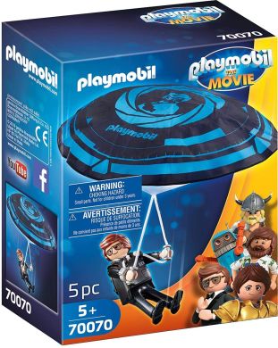 Игровой набор Playmobil Рекс Дашер с парашютом 70070