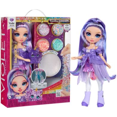 Ігровий набір з лялькою RAINBOW HIGH серії Rainbow Shimmers - ВІОЛЕТТА зі слаймом 122425