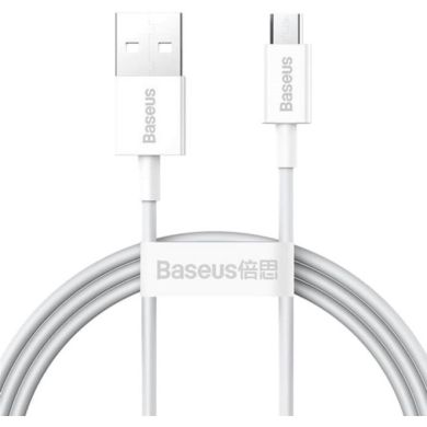 Кабель Baseus USB to Micro 2A2m Fast Charging CAMYS-A02 бі