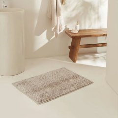 Килимок для ванної Karaca Home Jules Pasta, екрю, 60x90 см 1000163044001