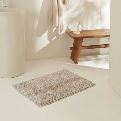 Коврик для ванной Karaca Home Jules Pasta, экрю, 60x90 см 1000163044001