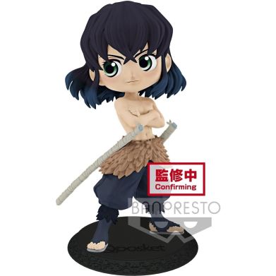 Коллекционная фигурка Demon Slayer: Kimetsu No Yaiba &ndash; Inosuke Hashibira Q Posket (ver.A), 15 см BP17029P