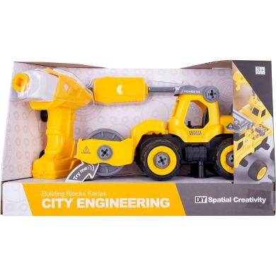 Конструктор DIY Spatial Creativity Каток з ел двиг CJ-1365033