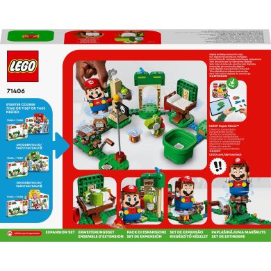 Конструктор Додатковий набір &laquo;Будинок подарунків Йоші&raquo; LEGO Super Mario 71406