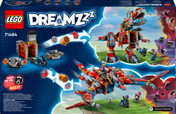 Конструктор LEGO DREAMZzz Робот динозавр Купера 71484