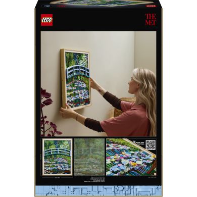 Конструктор &laquo;Міст над ставком із лататтям&raquo; Клода Моне Lego Art 31220