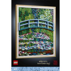 Конструктор &laquo;Міст над ставком із лататтям&raquo; Клода Моне Lego Art 31220
