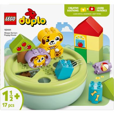 Конструктор Сортувальник фігур: будинок для цуценят LEGO DUPLO My First 10441