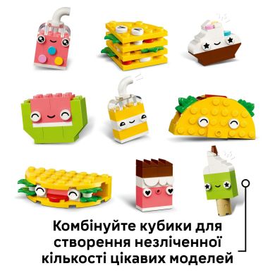 Конструктор Творчі друзі з їжею LEGO Classic 11039