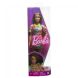 Кукла Barbie Модница в ярком платье-футболке HPF77