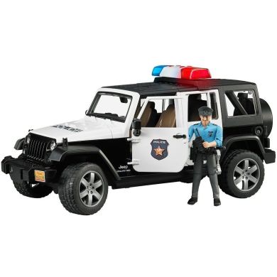 Машинка Bruder Поліція Wrangler unlimited rubicon 2526