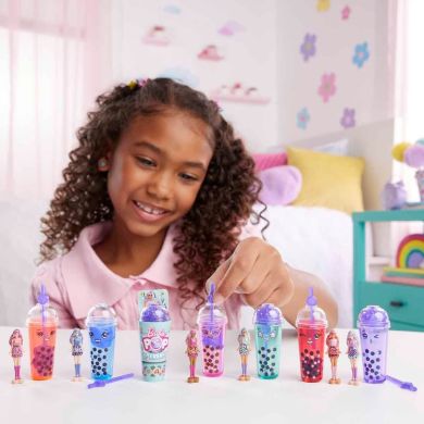 Мінілялечка-сюрприз Barbie Pop Reveal серії Mini BarbieLand круті Бабл-ті 4 см JCR22
