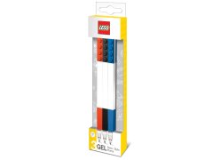 Набір гелевих ручок LEGO Stationery 3шт синя, чорна, червона 4003075-51513