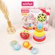 Набор игрушек 3035-NL пирамида, телефон, погремушка, грызунок, кор.